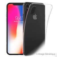 Coque Silicone Transparente pour iPhone X