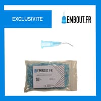 Embout bleu Etch 25G - 25 pièces