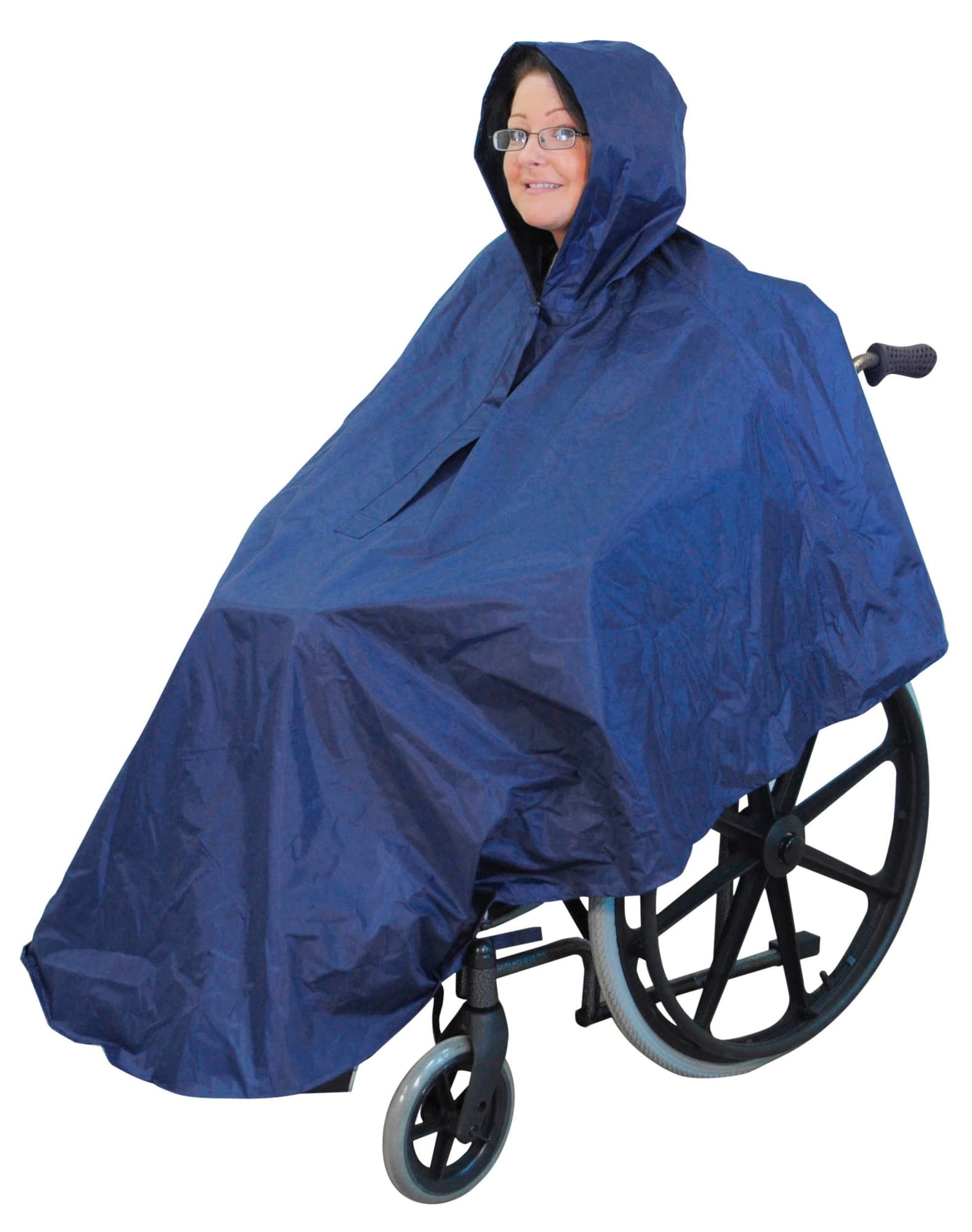 Poncho Fauteuil Roulant Bleu