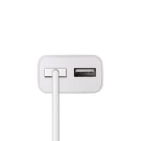 Adaptateur Secteur 2 x USB Universel - Adaptateur 3.1A Charge Rapide - Blanc (Emballage Originale)